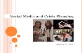 Integrating Social Media Into Crisis Planning