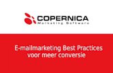 E-mailmarketing Best Practices voor meer conversie - Digital Marketing in 1 Day
