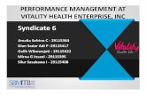 Performance management at vitality health enterprise inc