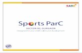Sare Homes Sport parC SECTOR 92, GURGAON 1295 - 1660 SQ. FT. (SALEABLE AREA)