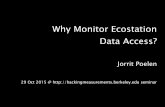 Ecostation Data Access Monitoring (EDAM) Update