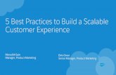 5 Best Practices to Build a Scalable Customer Experience