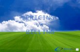 Pricing vs billing