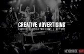 Creative Advertising | Hunters school