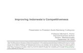 Improving Indonesia's Competitiveness