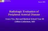 Radiologic Evaluation of Peripheral Arterial Disease