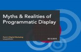 [Webinar] Myths & Realities of Programmatic Display