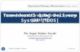 Transdermal Drug Delivery System [TDDS]
