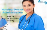 Nursing service administration