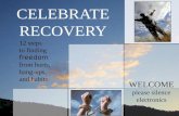 Celebrate Recovery Meeting template