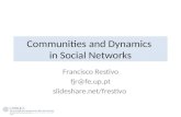 Communities and dynamics in social networks