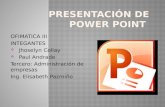 Presentación de power point 2233