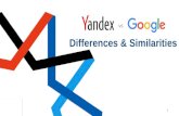 Yandex vs Google: Differences & Similarities