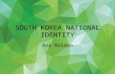 SOUTH KOREA NATIONAL IDENTITY