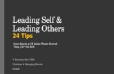 24 Tips for Leading Self & Leading Others