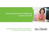 Payroll-Based Journal Reporting Lessons Learned