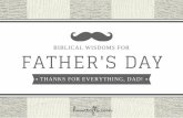 Father's Day Biblical Verses