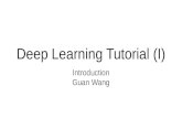 Deep learning tutorial (i)