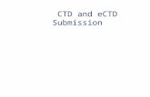 ctd and e ctd submission