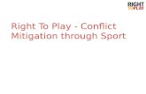 S7 conflict mitigation through sport rtp