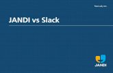 Jandi service information vs slack