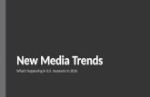 2016 New Media trends in American museums