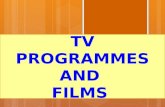 TV PROGRAMMES - VOCABULARY