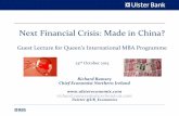 Next Financial Crisis: Made in China?