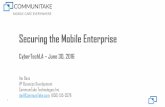 IntactPhone: Securing the Mobile Enterprise