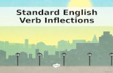 #Lesson presentation standard english verb inflections