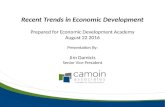 Recent Trends in Economic Development