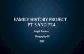 Family History Project Pt. 3 and Pt.4