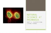Natural science 4º primaria unit 2