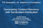 Generating Content Discovery with Syndicated Distribution