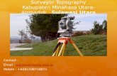 Surveyor TopographyKabupaten Minahasa Utara-Airmadidi   Sulawesi Utara