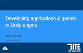 Developing applications and games in Unity engine - Matej Jariabka, Rudolf Kajan - gamifi.cc
