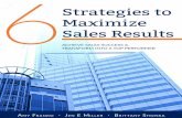 6 Strategies to Maximize Sales Results eBook