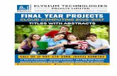 IEEE Projects 2016-2017Updated Top list of Cloud Computing for ME/MTech,BE/BTech Final Year students