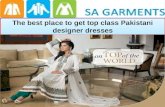 The best place to get top class pakistani designer dresses