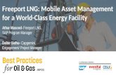 Freeport LNG: Mobile Asset Management for a World-Class Energy Facility