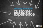 Customer-Experience Measurement & Analytics