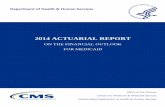 2014 actuarial report on the financial outlook for medicaid