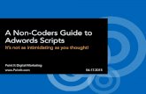 [Webinar] A Non-Coders Guide to AdWords Scripts