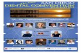 Mailer - Program for the San Diego Dental Convention, JUNE 24-25, 2016