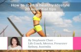 How to start a healthy lifestyle 20 essential tips
