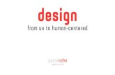 Design from UX to Human-Centered Design