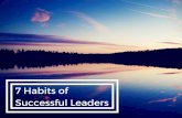 7 Habits Of Successful Leaders