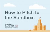 How to Pitch to Digital Sandbox Kansas City