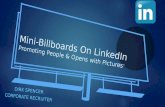 Mini-billboards on Linked - Using Pictures to Post Jobs and Share Leads