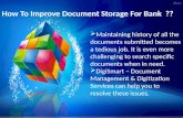 Document Management System for Bank